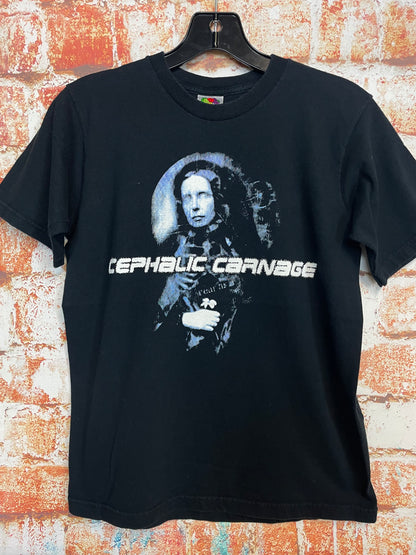 Cephalic Carnage, used band shirt (youth 14/16)