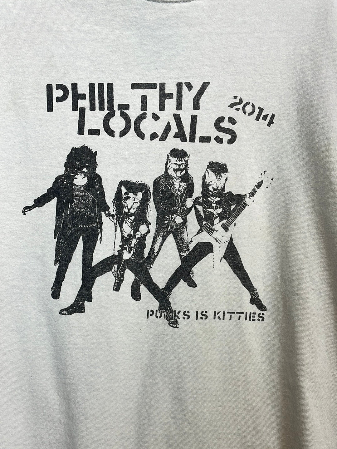 Philthy Locals 2014, used band shirt (M)