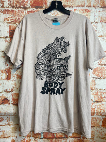Body Spray, used band shirt (L)