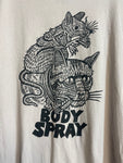 Body Spray, used band shirt (L)