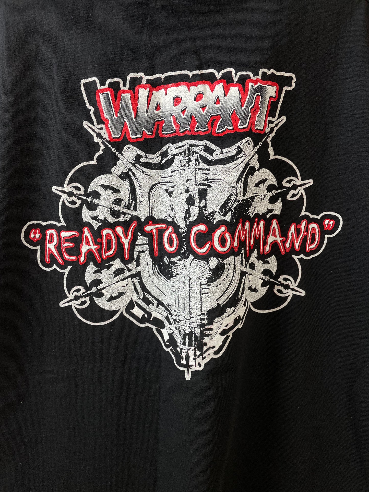 Warrant, used band shirt (2XL)