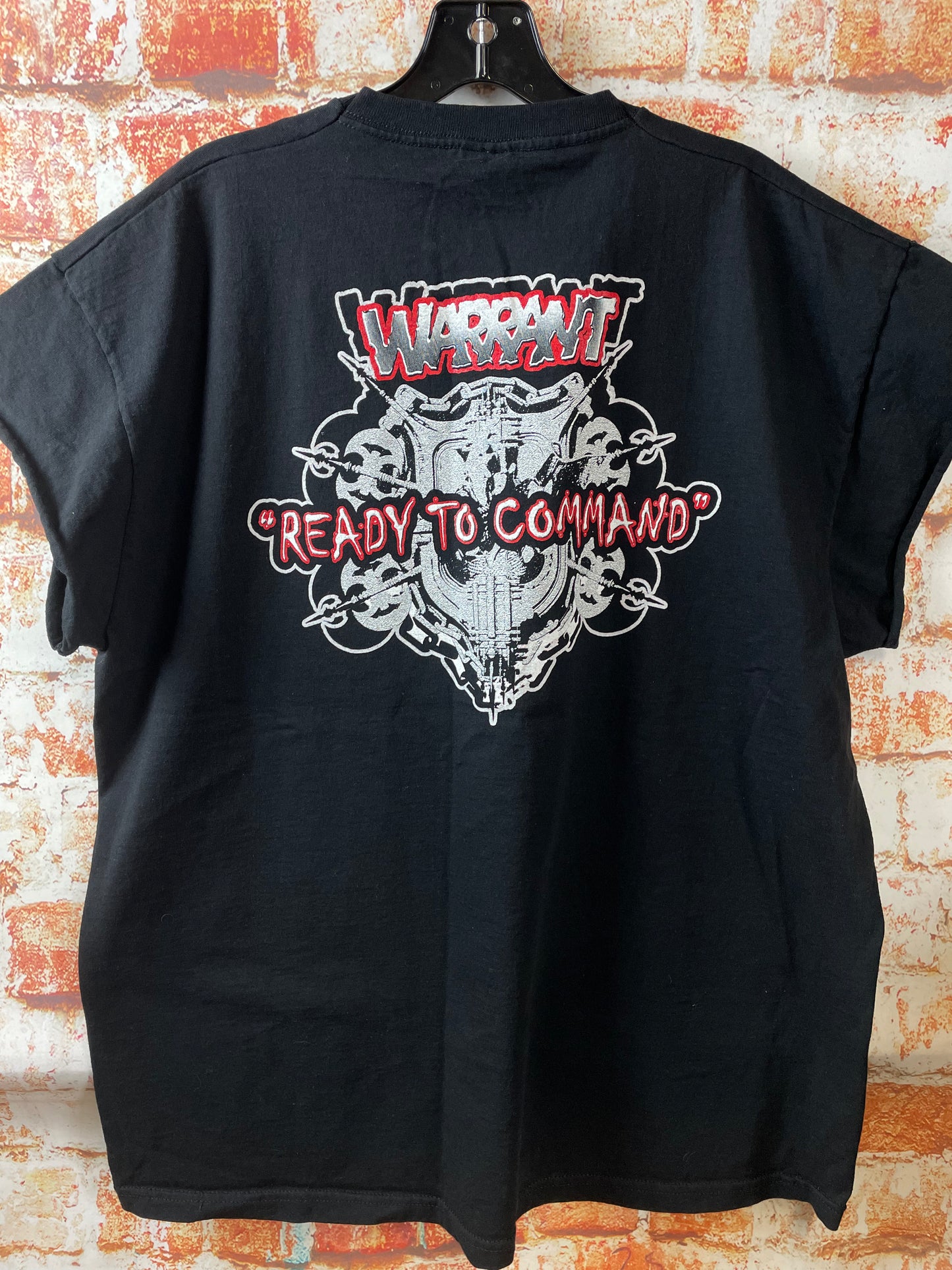 Warrant, used band shirt (2XL)