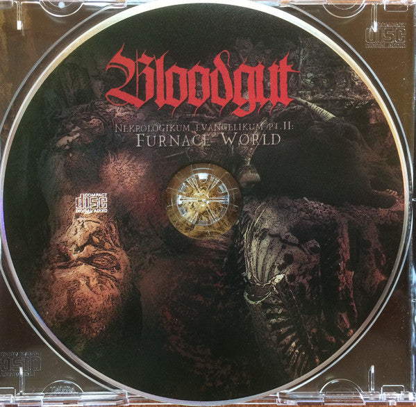 Bloodgut : Nekrologikum Evangelikum Pt.II: Furnage World (CD, Album, Ltd, RE)