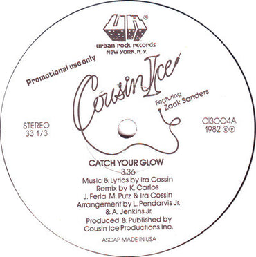 Cousin Ice Featuring Zachary Sanders : Catch Your Glow (12", Promo)