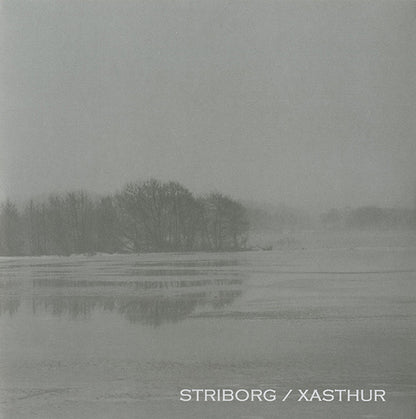 Striborg / Xasthur : Striborg / Xasthur (7", Single, Ltd, Cle)