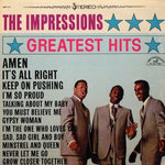 The Impressions : Greatest Hits (LP, Comp, RE)