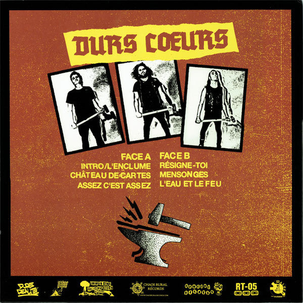 Durs Coeurs : Dur Dur Dur (12", Album)