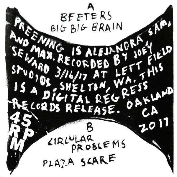 Preening : Beeters (7")