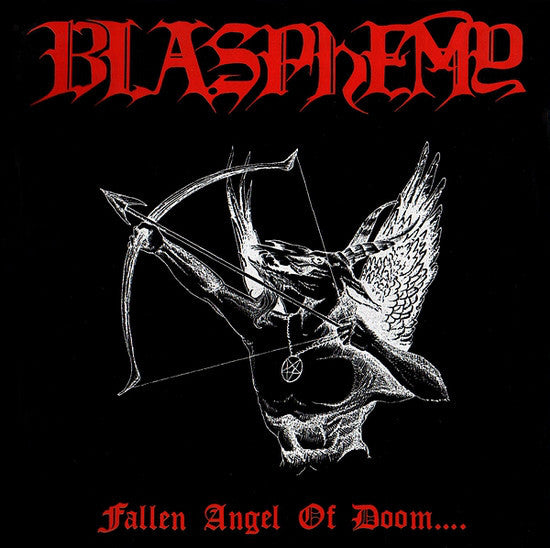 Blasphemy (2) : Fallen Angel Of Doom (LP, Album, RE, RP)