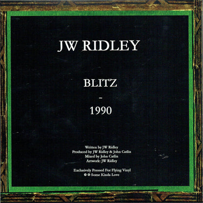 JW Ridley : Blitz (7")