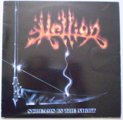 Hellion : Screams In The Night (LP, Album)