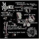 In Defence : Don't Know How To Breakdance (CD, Album)
