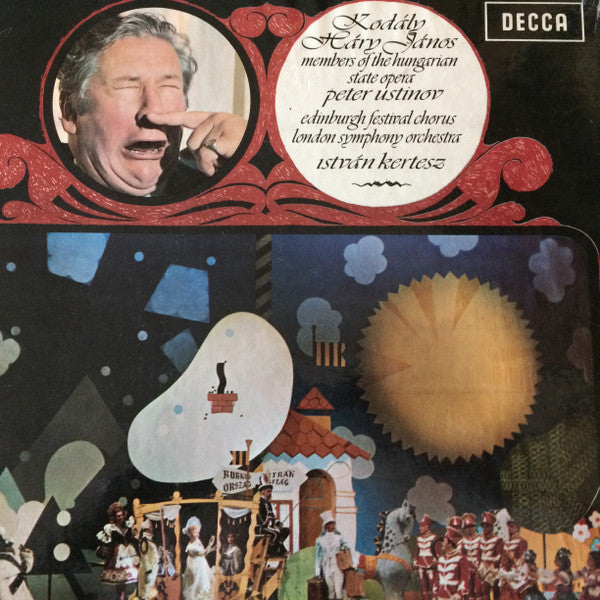 Kodály* - Peter Ustinov, Edinburgh Festival Chorus, The London Symphony Orchestra, István Kertész : Háry János (2xLP, Album + Box)