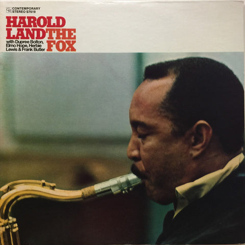 Harold Land : The Fox (LP, Album, RE)