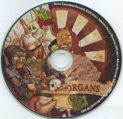 Ripping Organs / Malignant Defecation : Split (CD)
