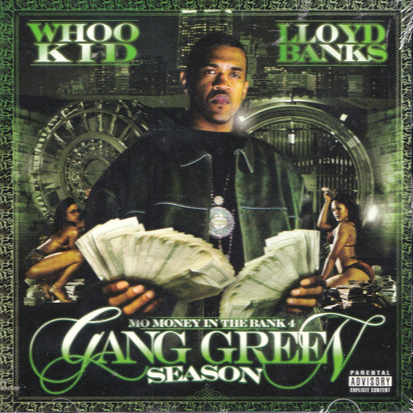 DJ Whoo Kid & Lloyd Banks : Mo Money In The Bank 4 - Gang Green Season (CD, Mixtape)