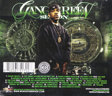 DJ Whoo Kid & Lloyd Banks : Mo Money In The Bank 4 - Gang Green Season (CD, Mixtape)