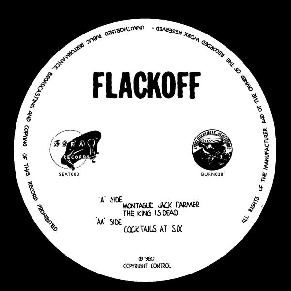 Flackoff : The Flackoff E.P. (7", EP, RE)