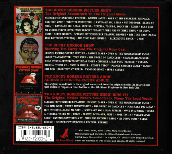 Various : The Rocky Horror Collection (5xCD)