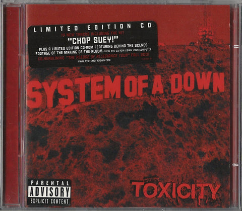 System Of A Down : Toxicity (CD, Album + CD-ROM, Ltd)