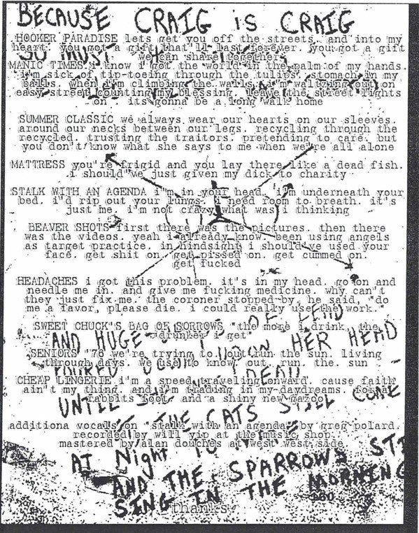 Crumbler : Dirty Weeks (7", Cle)