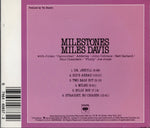 Miles Davis : Milestones (CD, Album, RE, RM, RP)