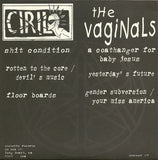 Ciril / The Vaginals : Ciril / The Vaginals (7", EP, Gre)