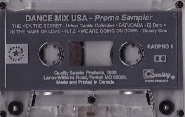 Various : Dance Mix USA Promo Sampler (Cass, Comp, Promo, Smplr)