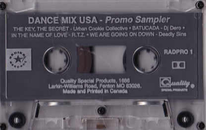 Various : Dance Mix USA Promo Sampler (Cass, Comp, Promo, Smplr)