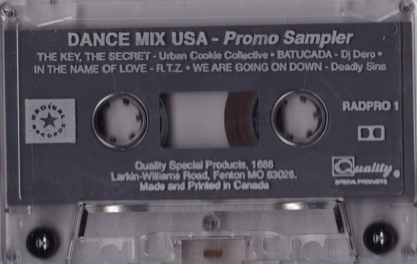 Various : Dance Mix USA Promo Sampler (Cass, Comp, Promo, Smplr)