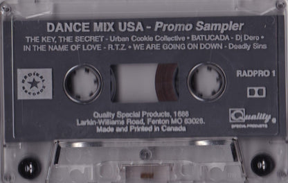 Various : Dance Mix USA Promo Sampler (Cass, Comp, Promo, Smplr)