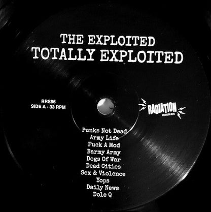 The Exploited : Totally Exploited (LP, Comp, RE)