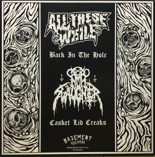 All These While... / Nunslaughter : All These While / Nunslaughter (7", RP, Cle)