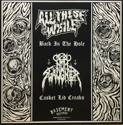 All These While... / Nunslaughter : All These While / Nunslaughter (7", RP, Cle)