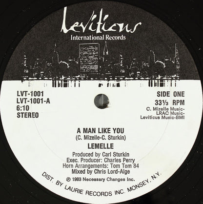 Lemelle : A Man Like You (12")