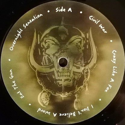 Motörhead : Overnight Sensation (LP, Album, RE)