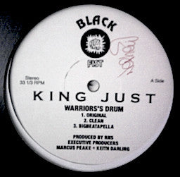 King Just : Warrior's Drum / Move On 'Em Stomp (12")