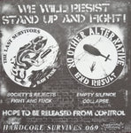 The Last Survivors / End Result (5) : We Will Resist Stand Up And Fight! (7", EP)