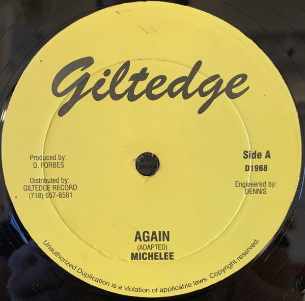 Michelee : Again (12", Single)