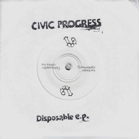 Civic Progress : Disposable e.p. (7", EP)