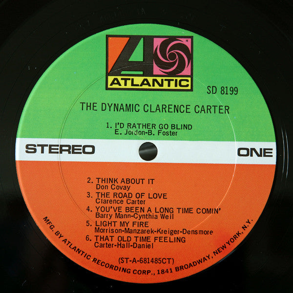 Clarence Carter : The Dynamic Clarence Carter (LP, Album, CT )