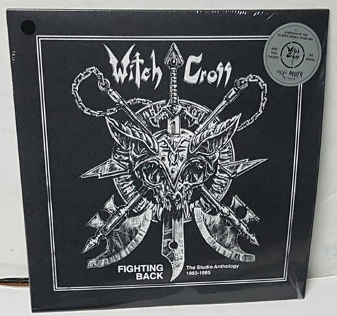 Witch Cross : Fighting Back The Studio Anthology 1983-1985  (LP, Comp, Sil + 7", RE)