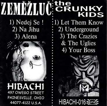 The Crunky Kids / Zeměžluč : East Block Meets Mid West (7")