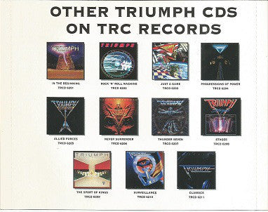 Triumph (2) : Thunder Seven (CD, Album, RE)