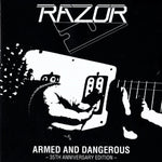 Razor (2) : Armed And Dangerous - 35th Anniversary Edition - (LP, Album, RE, RM, Sil)