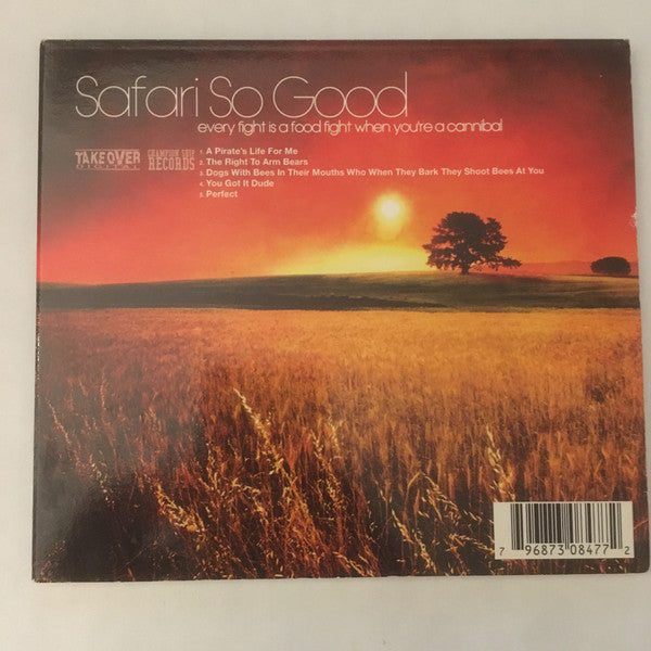 Safari So Good : Every Fight Is A Food Fight When You're A Cannibal (CD, EP)
