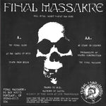 Final Massakre : The Bells Of Hell Toll The Final Chime (7")