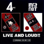 4 Skins / Infa Riot : Live And Loud!! (CD, Comp)