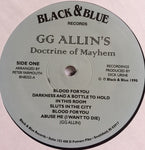 GG Allin : Doctrine Of Mayhem (LP, Comp, Mono, RE, S/Edition)