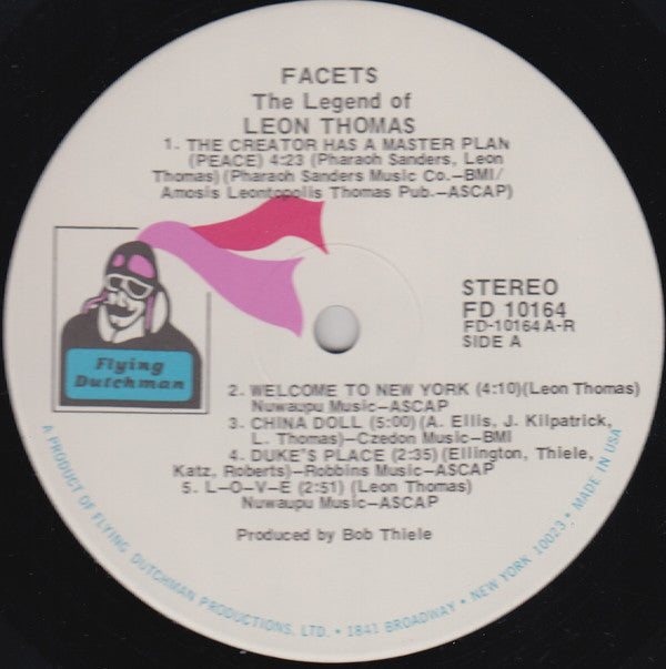 Leon Thomas : Facets - The Legend Of Leon Thomas (LP, Comp, Ind)